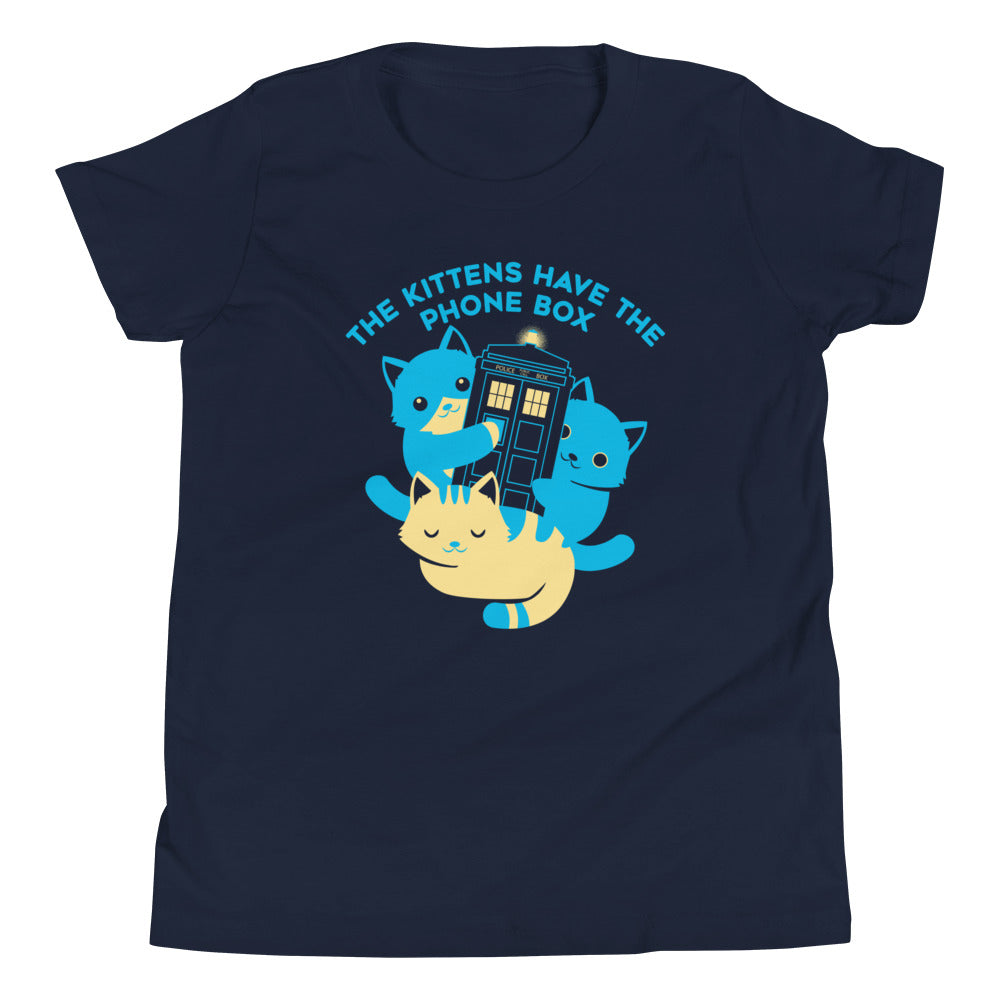 The Kittens Have Phone Box Kid's - Adult & Kids T-Shirts, Sweatshirts & Hoodies apparel design preview 1