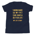 I Work Hard So My Pet Kid's - Adult & Kids T-Shirts, Sweatshirts & Hoodies apparel design preview 1