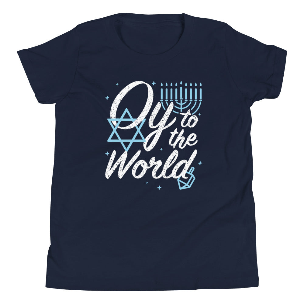 Oy To The World Kid's - Adult & Kids T-Shirts, Sweatshirts & Hoodies apparel design preview 1