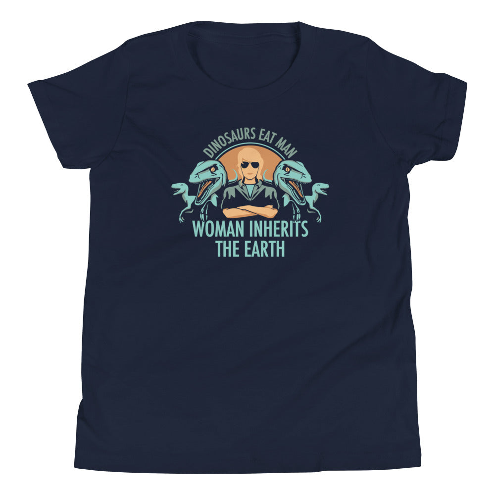 Woman Inherits The Earth Kid's - Adult & Kids T-Shirts, Sweatshirts & Hoodies apparel design preview 1