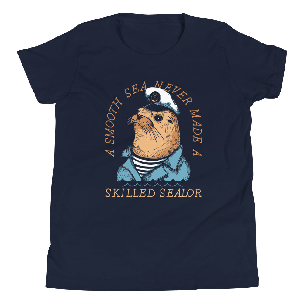 Skilled Sealor Kid's - Adult & Kids T-Shirts, Sweatshirts & Hoodies apparel design preview 1