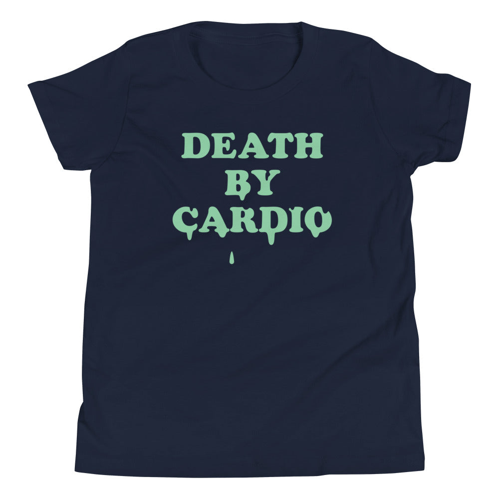 Death By Cardio Kid's - Adult & Kids T-Shirts, Sweatshirts & Hoodies apparel design preview 1