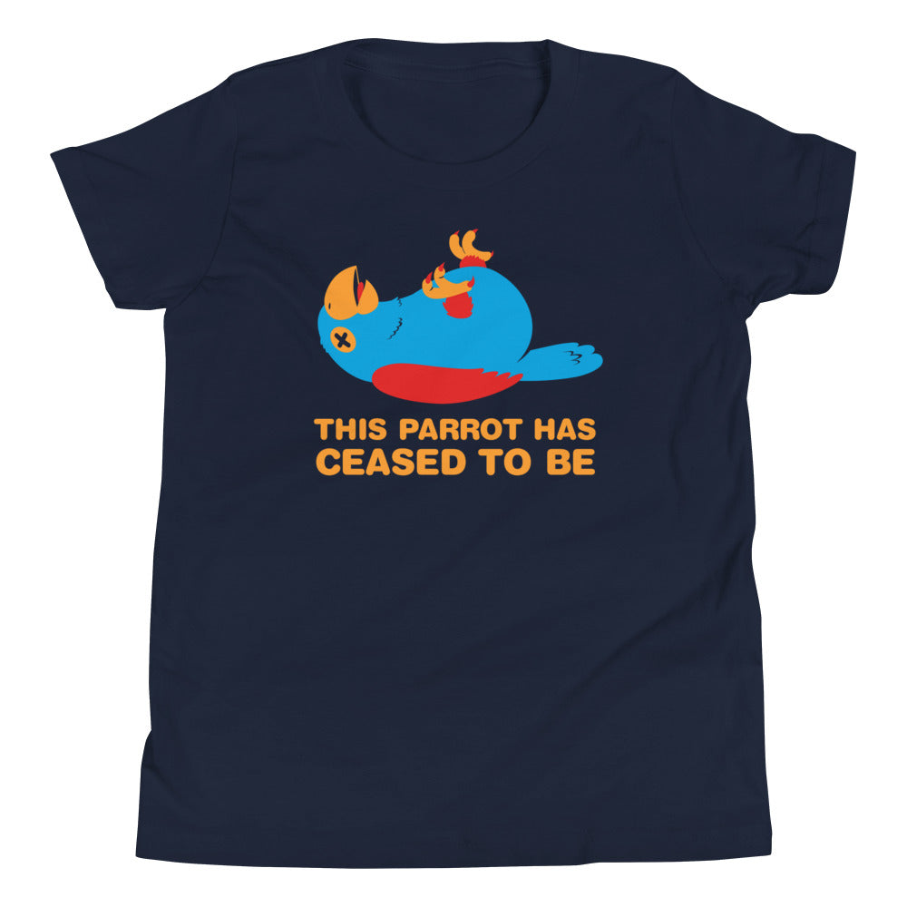 This Parrot Has Ceased To Be Kid's - Adult & Kids T-Shirts, Sweatshirts & Hoodies apparel design preview 1