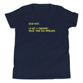 Dear Math, I'm Not A Therapist Kid's - Adult & Kids T-Shirts, Sweatshirts & Hoodies apparel design preview 1