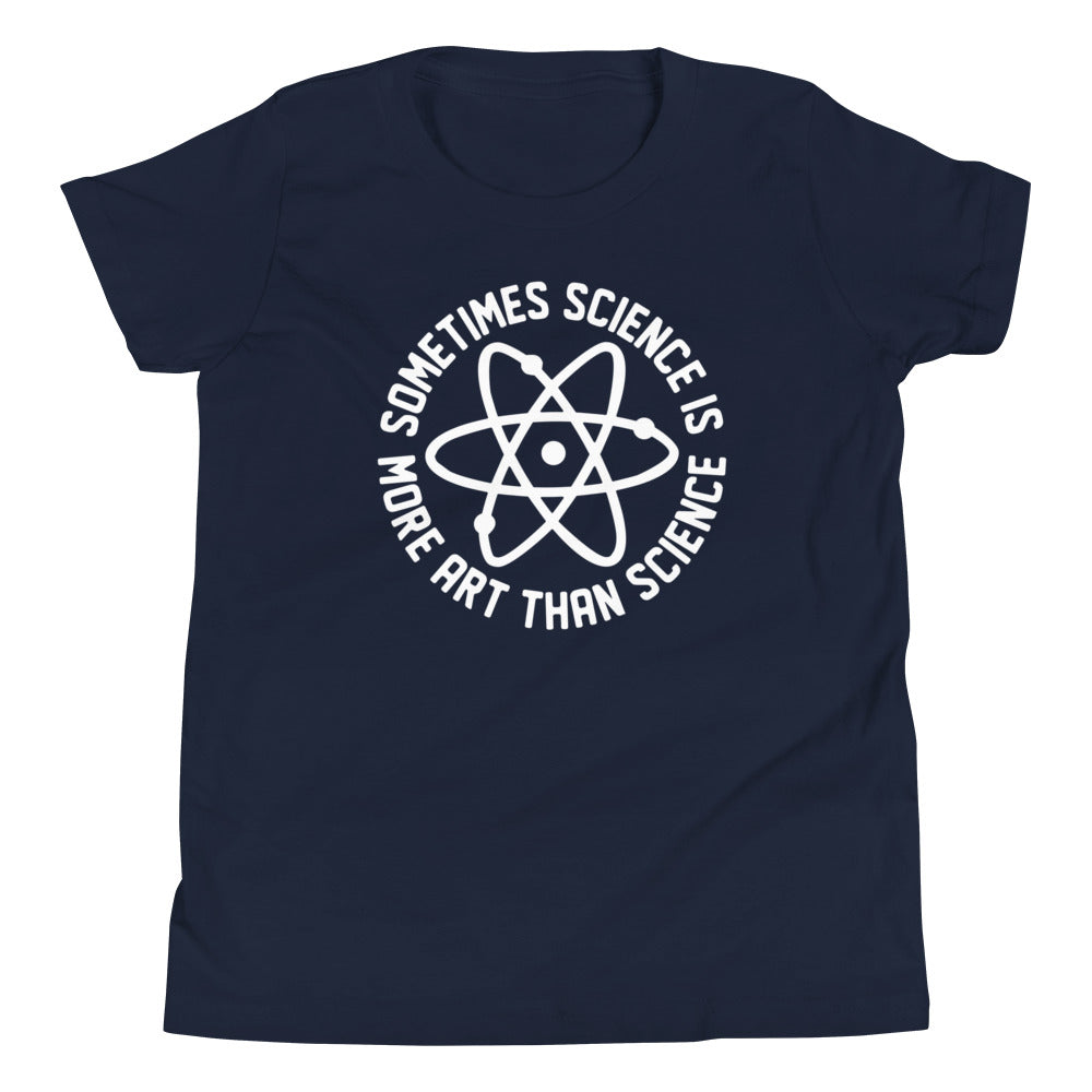 More Art Than Science Kid's - Adult & Kids T-Shirts, Sweatshirts & Hoodies apparel design preview 1