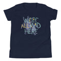 We're All Mad Here Kid's - Adult & Kids T-Shirts, Sweatshirts & Hoodies apparel design preview 1