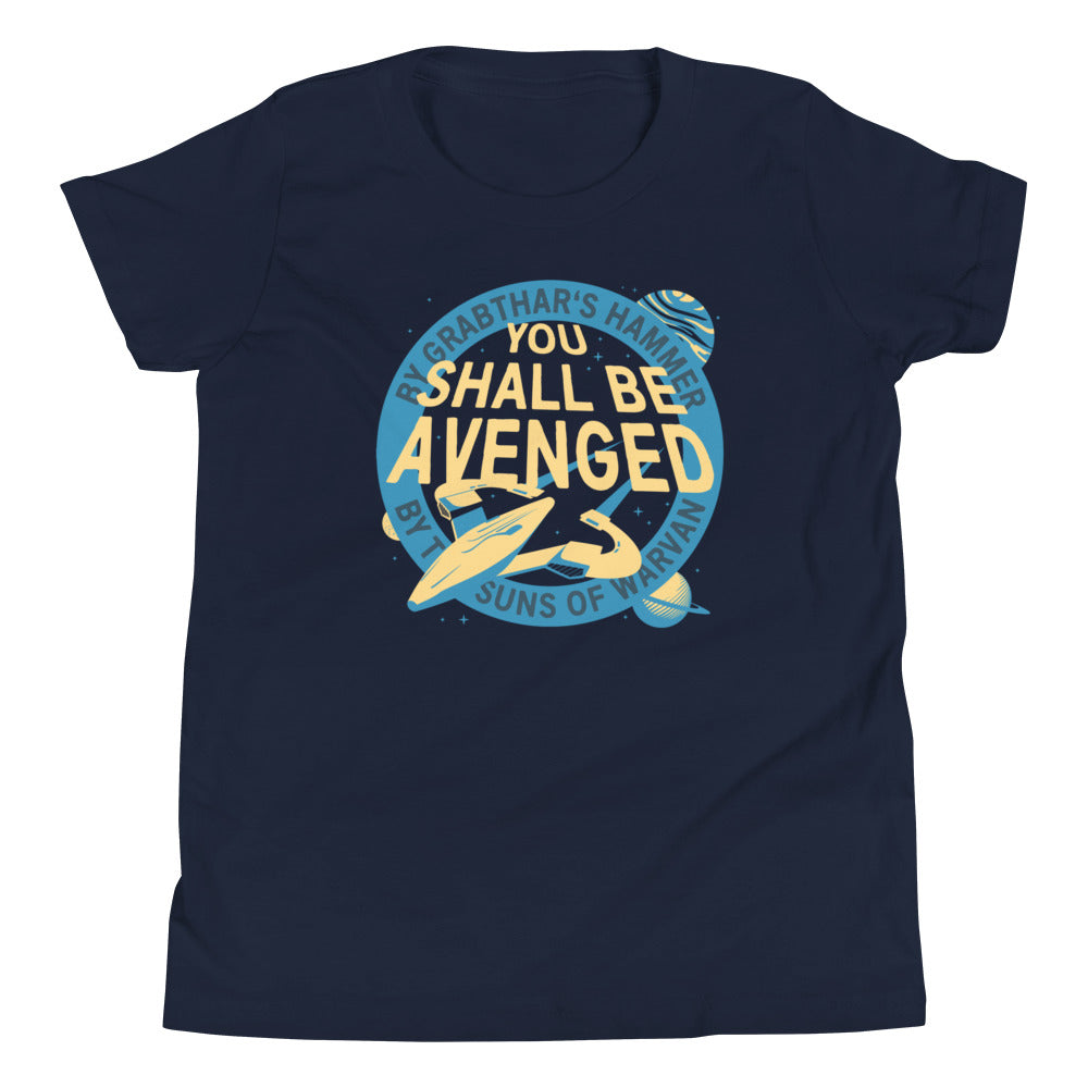 You Shall Be Avenged Kid's - Adult & Kids T-Shirts, Sweatshirts & Hoodies apparel design preview 1