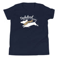 Dachshund Through The Snow Kid's - Adult & Kids T-Shirts, Sweatshirts & Hoodies apparel design preview 1