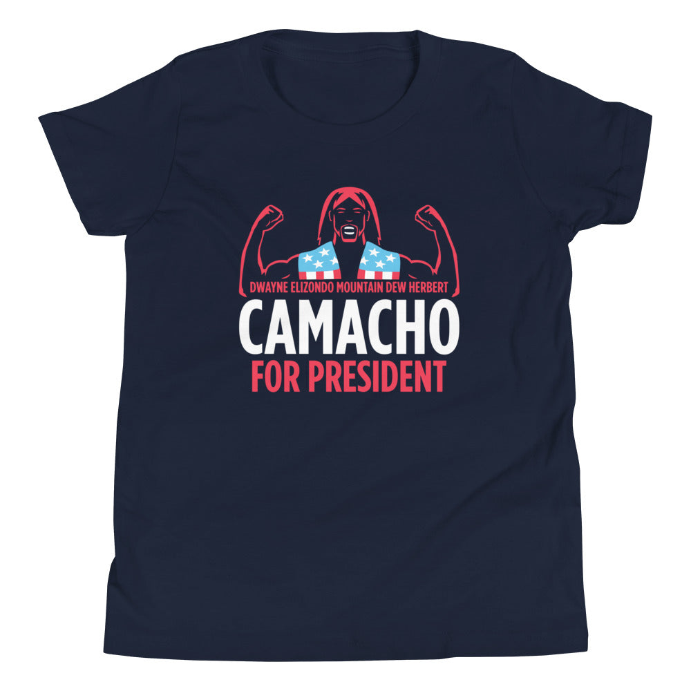 Camacho For President Kid's - Adult & Kids T-Shirts, Sweatshirts & Hoodies apparel design preview 1