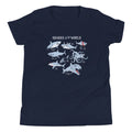 Sharks Of The World Kid's - Adult & Kids T-Shirts, Sweatshirts & Hoodies apparel design preview 1
