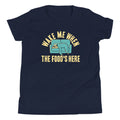 Wake Me When The Food's Here Kid's - Adult & Kids T-Shirts, Sweatshirts & Hoodies apparel design preview 1