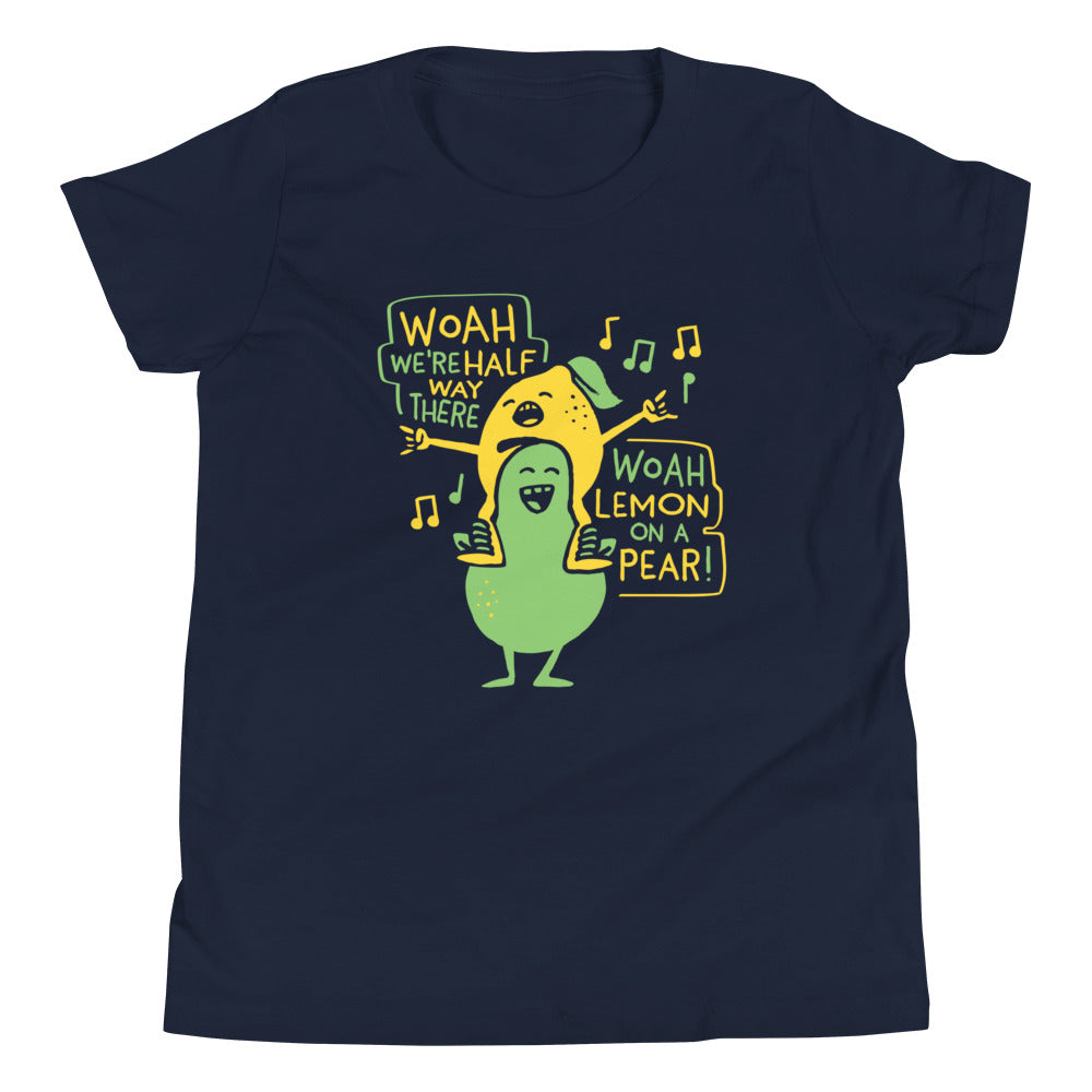 Lemon On A Pear Kid's - Adult & Kids T-Shirts, Sweatshirts & Hoodies apparel design preview 1