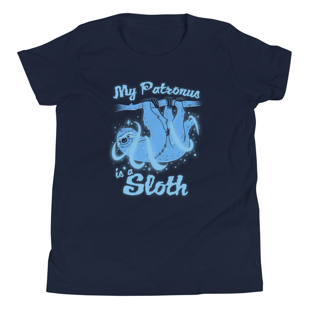 My Patronus Is A Sloth Kid's - Adult & Kids T-Shirts, Sweatshirts & Hoodies apparel design preview 1