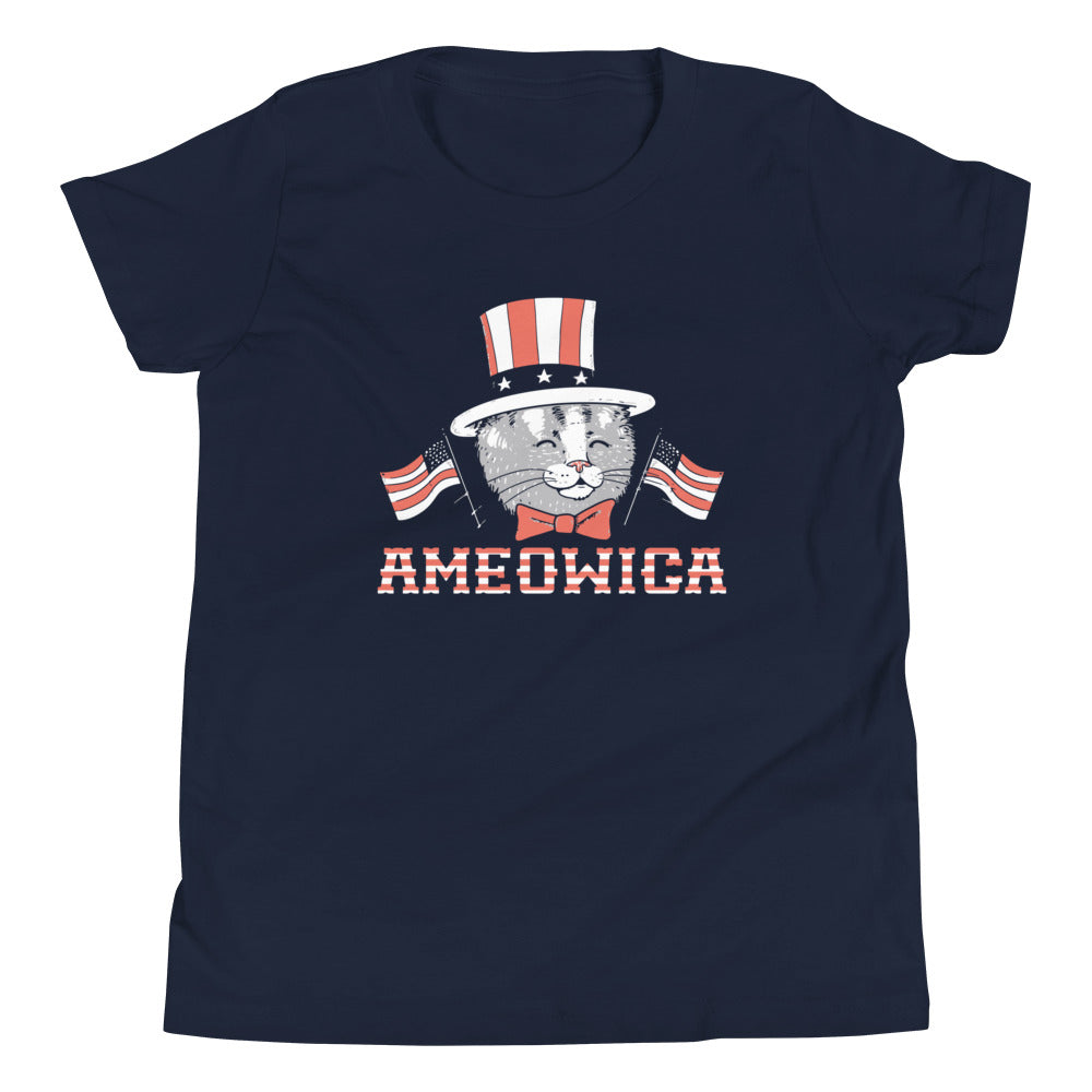 Ameowica Kid's - Adult & Kids T-Shirts, Sweatshirts & Hoodies apparel design preview 1