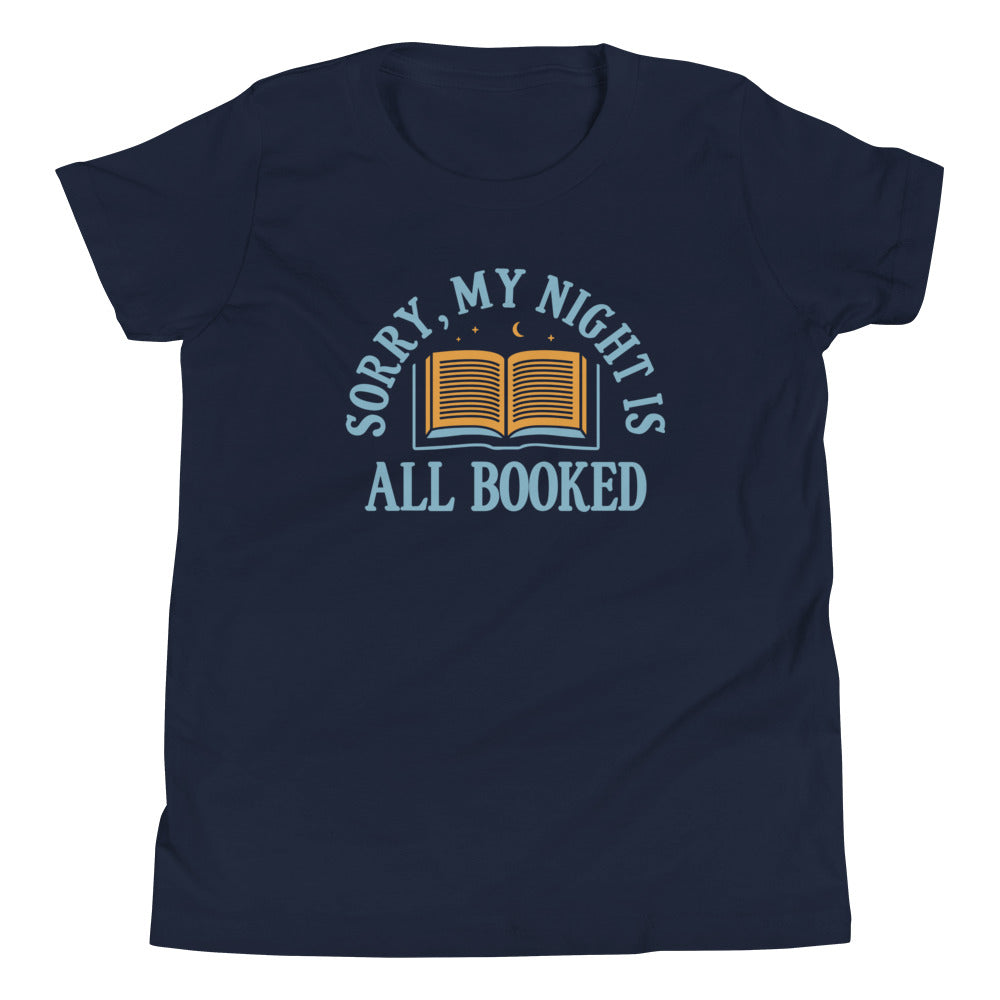 Sorry, My Night Is All Booked Kid's - Adult & Kids T-Shirts, Sweatshirts & Hoodies apparel design preview 1