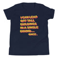 Tall Buildings In A Single Bound Kid's - Adult & Kids T-Shirts, Sweatshirts & Hoodies apparel design preview 1