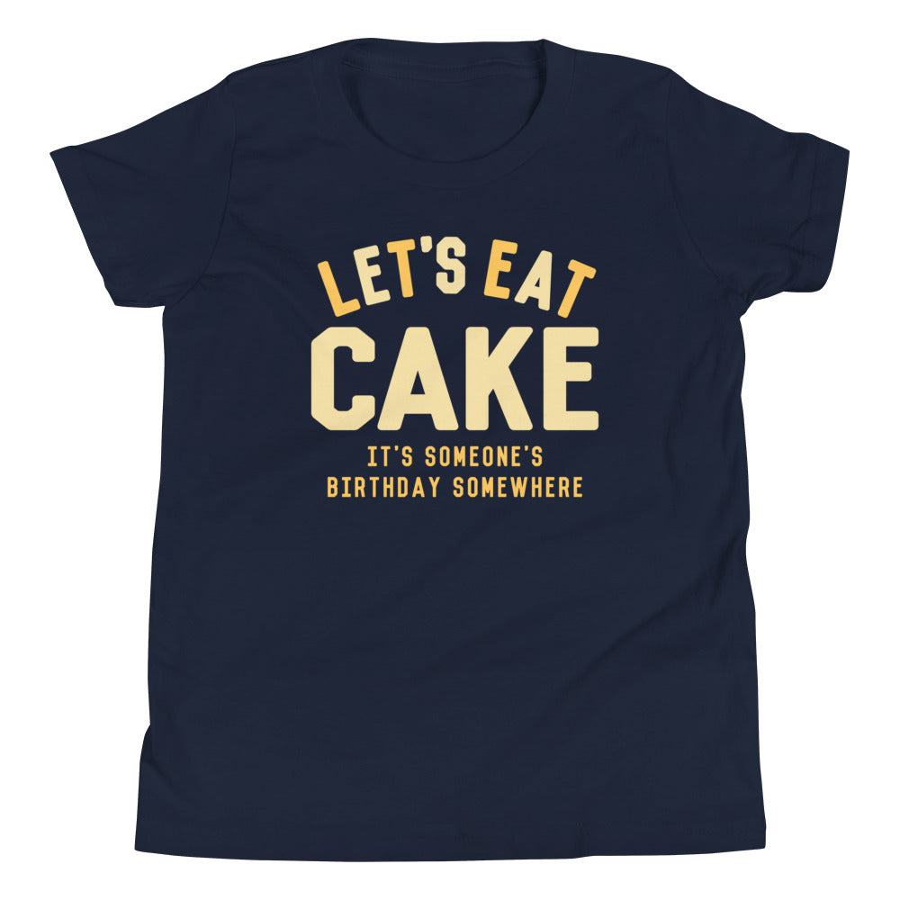Let's Eat Cake Kid's - Adult & Kids T-Shirts, Sweatshirts & Hoodies apparel design preview 1