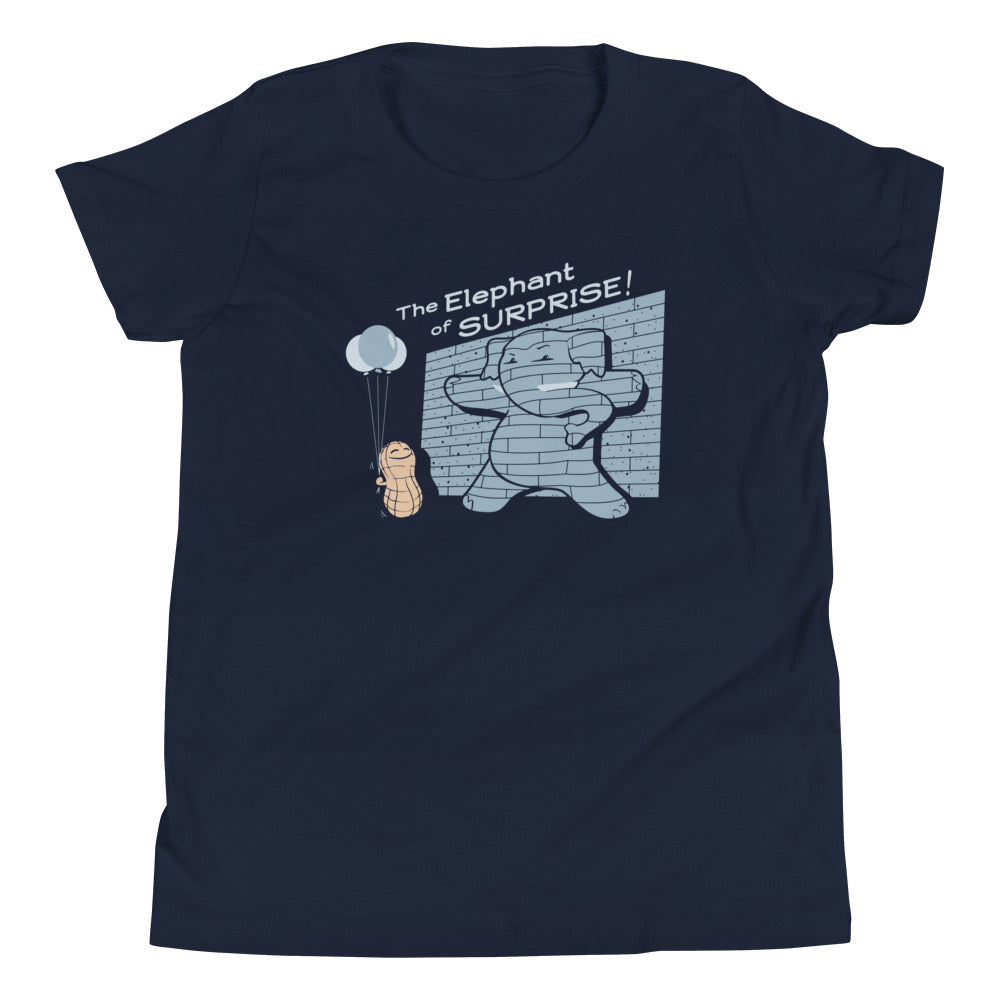 The Elephant of Surprise! Kid's - Adult & Kids T-Shirts, Sweatshirts & Hoodies apparel design preview 1