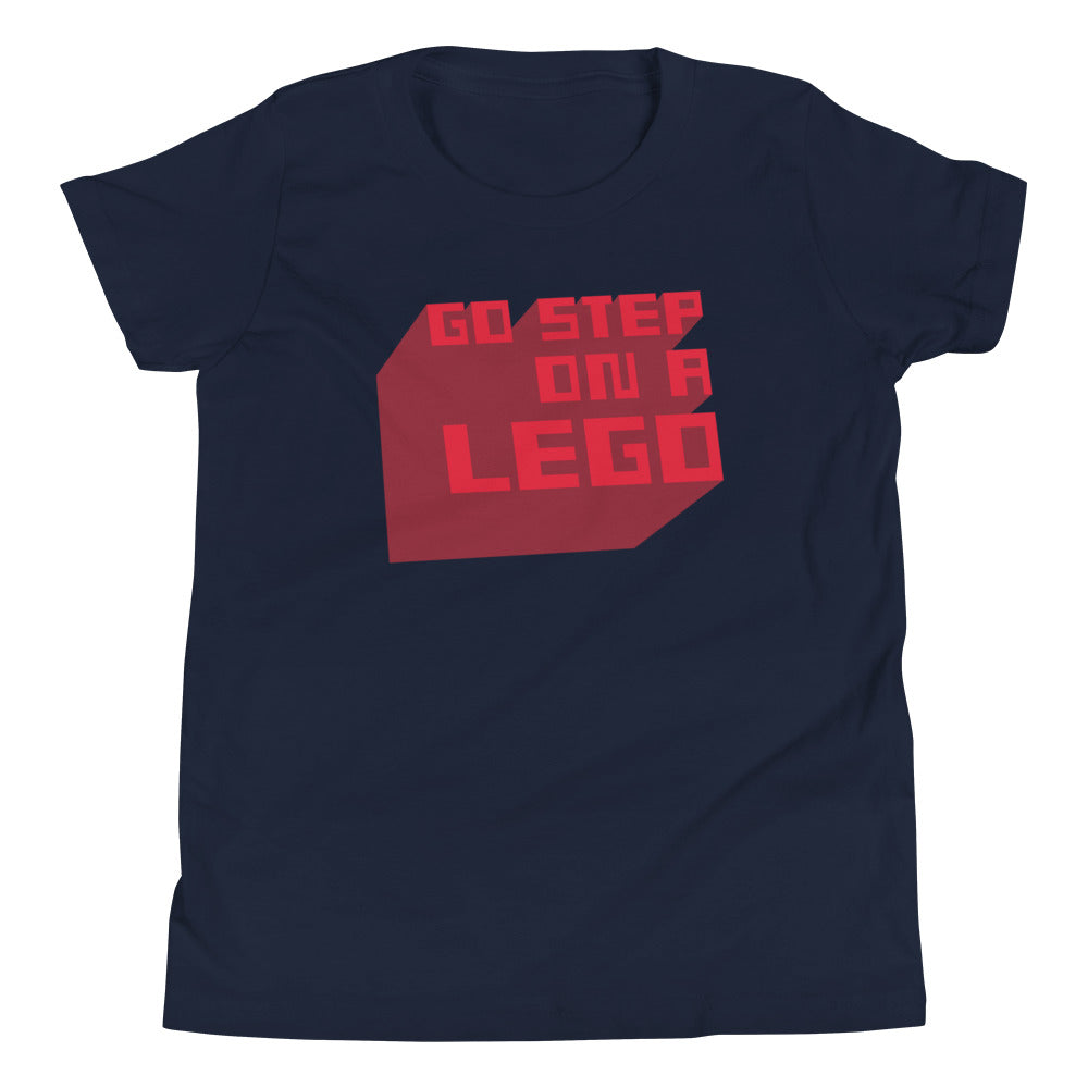 Go Step On A Lego Kid's - Adult & Kids T-Shirts, Sweatshirts & Hoodies apparel design preview 1