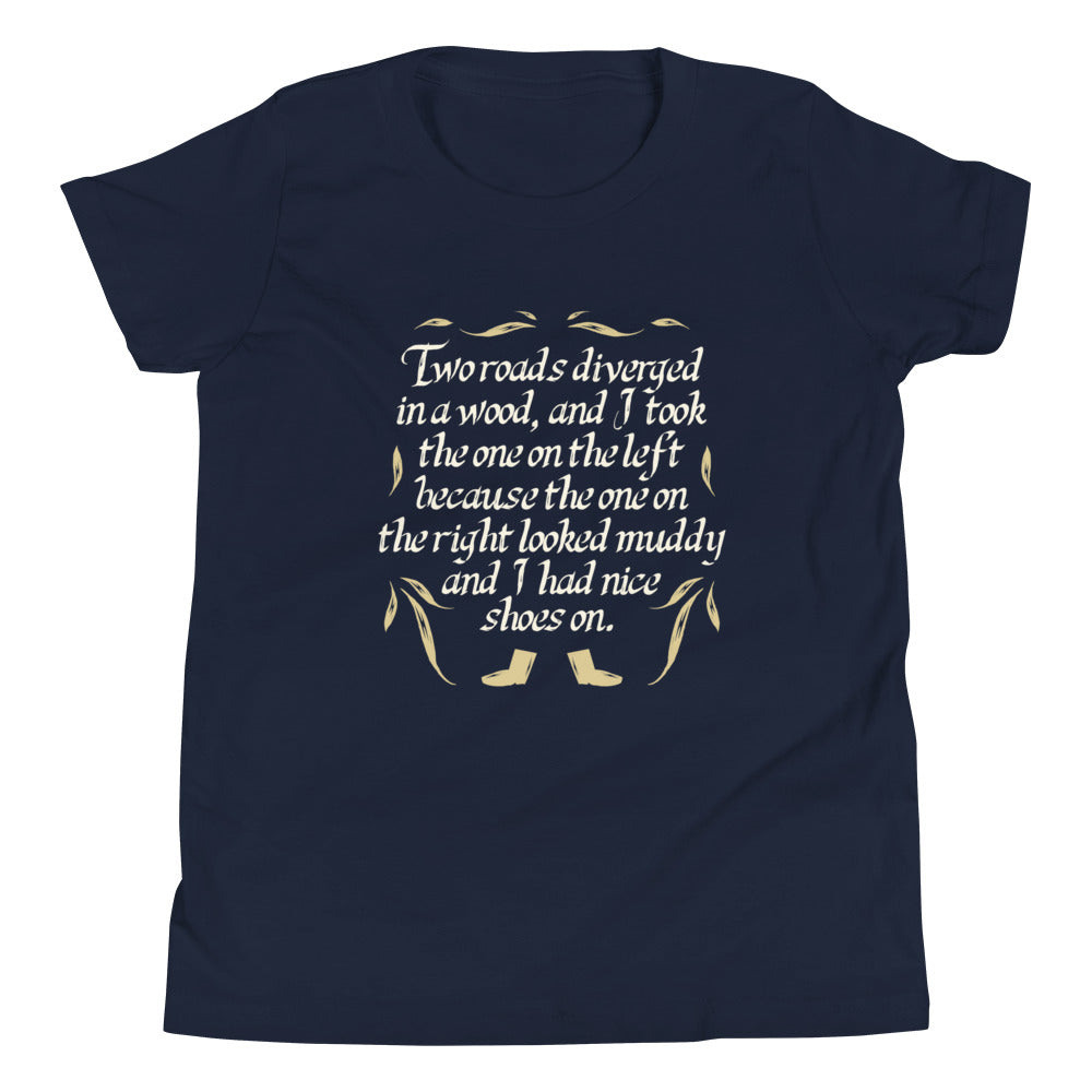 Two Roads Diverged Kid's - Adult & Kids T-Shirts, Sweatshirts & Hoodies apparel design preview 1