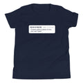 Synonym Definition Kid's - Adult & Kids T-Shirts, Sweatshirts & Hoodies apparel design preview 1