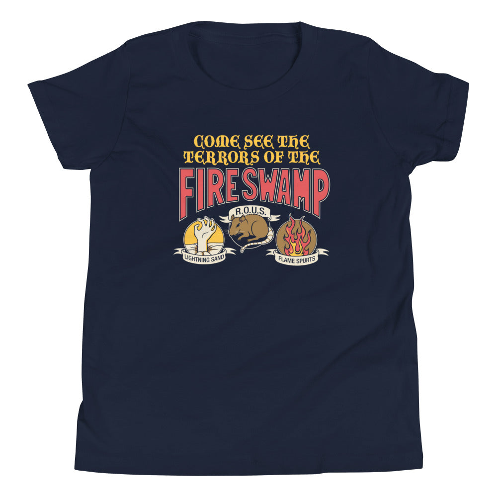 The Fire Swamp Kid's - Adult & Kids T-Shirts, Sweatshirts & Hoodies apparel design preview 1