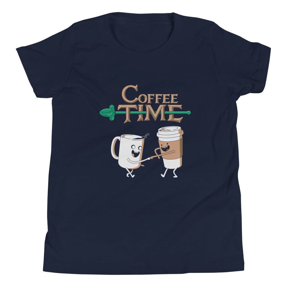 Coffee Time Kid's - Adult & Kids T-Shirts, Sweatshirts & Hoodies apparel design preview 1
