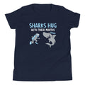 Sharks Hug With Their Mouths Kid's - Adult & Kids T-Shirts, Sweatshirts & Hoodies apparel design preview 1