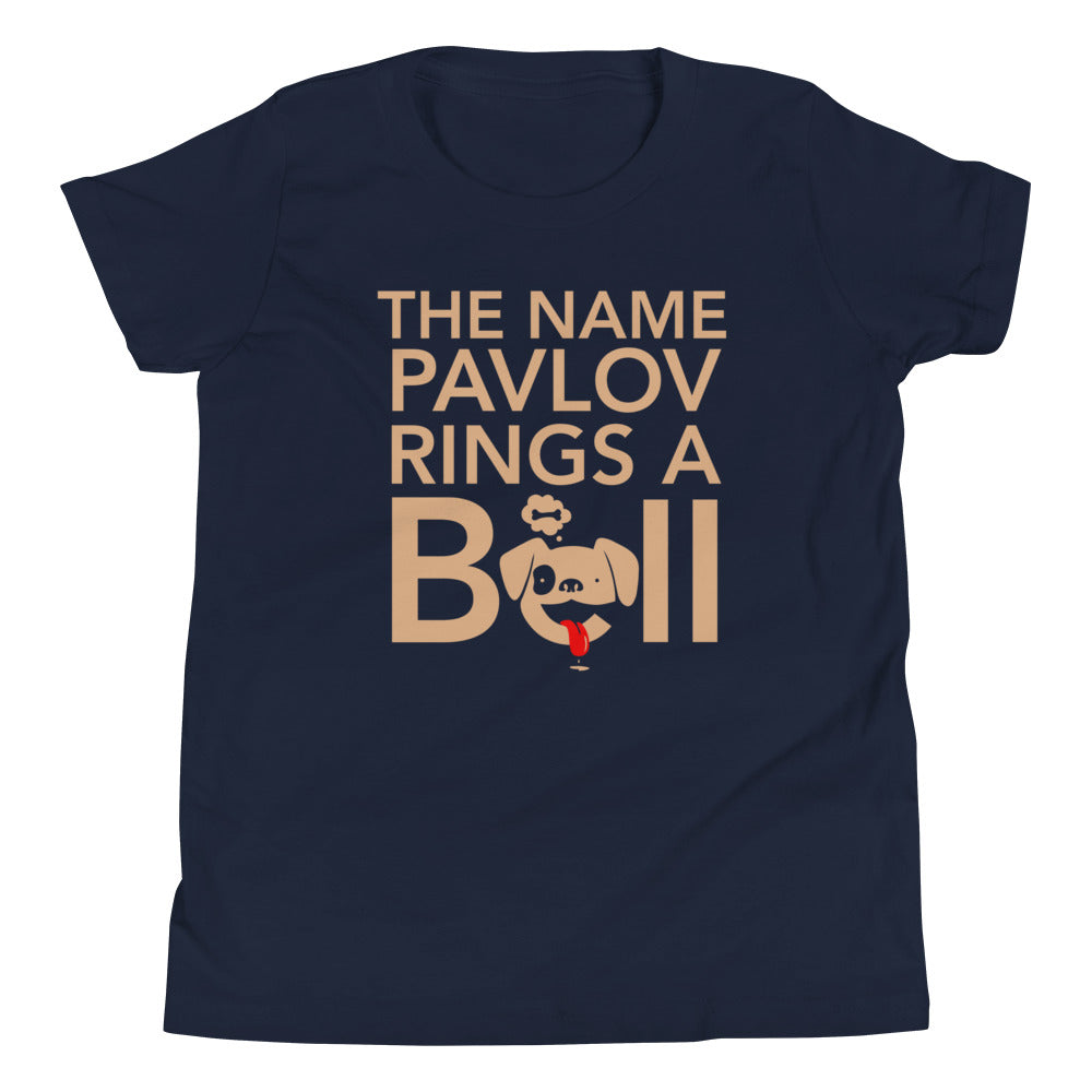 The Name Pavlov Rings A Bell Kid's - Adult & Kids T-Shirts, Sweatshirts & Hoodies apparel design preview 1