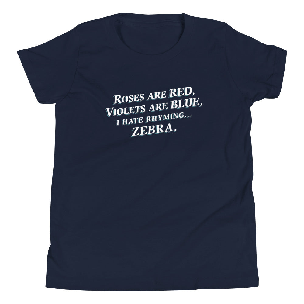 I Hate Rhyming Kid's - Adult & Kids T-Shirts, Sweatshirts & Hoodies apparel design preview 1