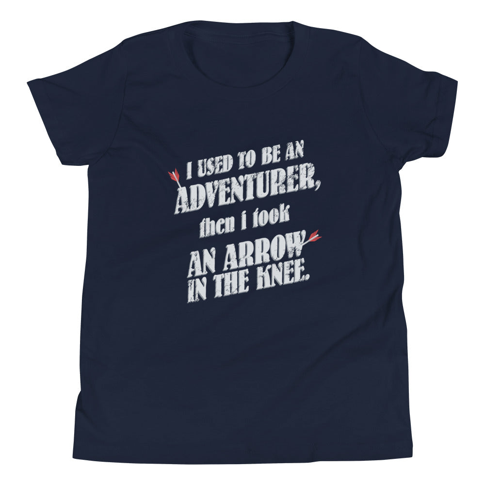 I Used To Be An Adventurer Kid's - Adult & Kids T-Shirts, Sweatshirts & Hoodies apparel design preview 1