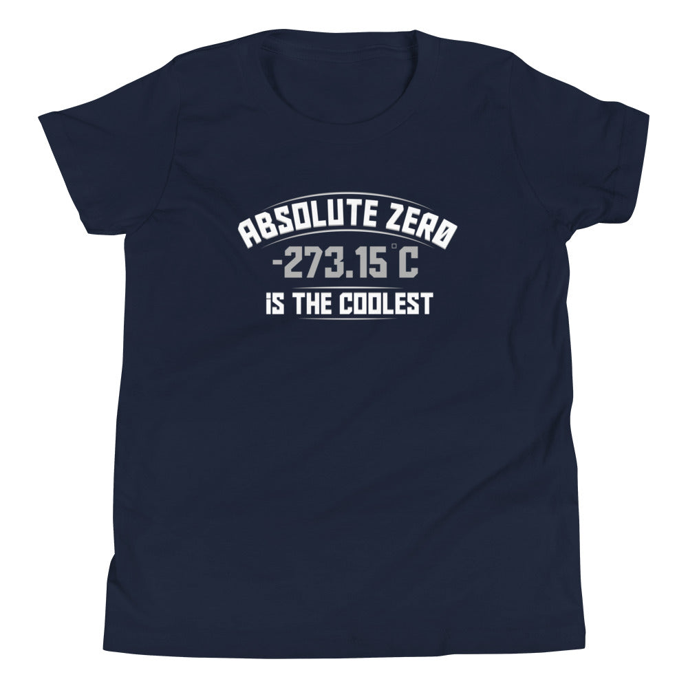 Absolute Zero Is The Coolest Kid's - Adult & Kids T-Shirts, Sweatshirts & Hoodies apparel design preview 1
