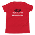 There Is A Fine Line Between Numerator And - Adult & Kids T-Shirts, Sweatshirts & Hoodies apparel design preview 1