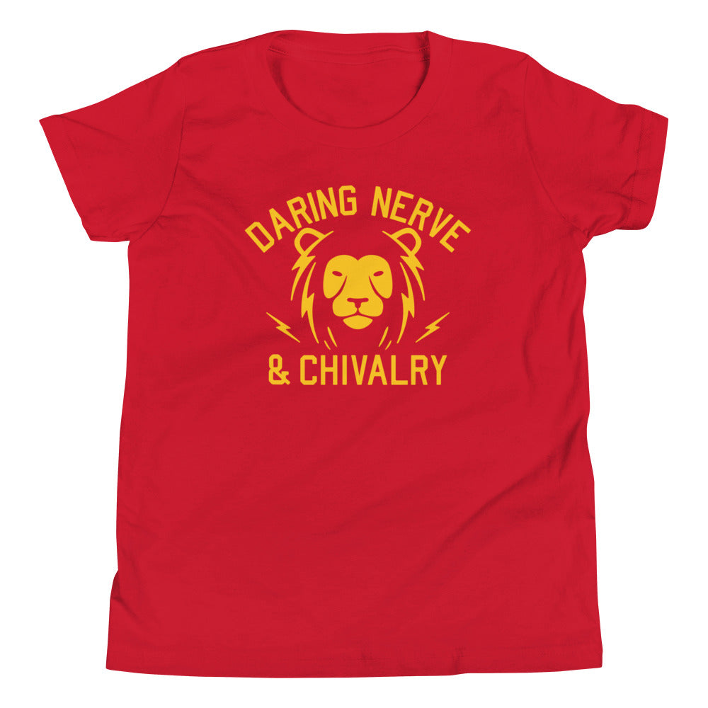 Daring, Nerve, And Chivalry Kid's - Adult & Kids T-Shirts, Sweatshirts & Hoodies apparel design preview 1