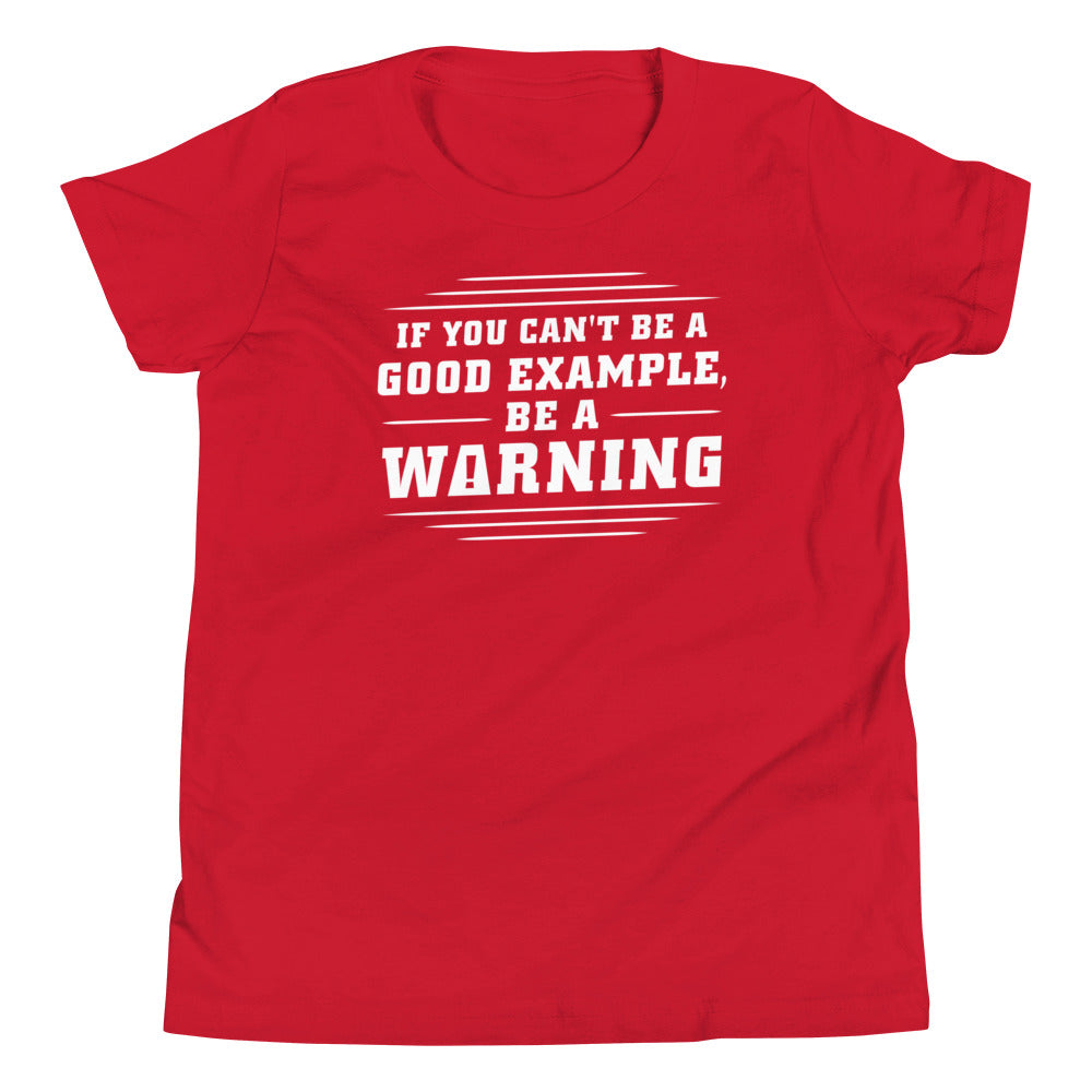 Be A Warning Kid's - Adult & Kids T-Shirts, Sweatshirts & Hoodies apparel design preview 1