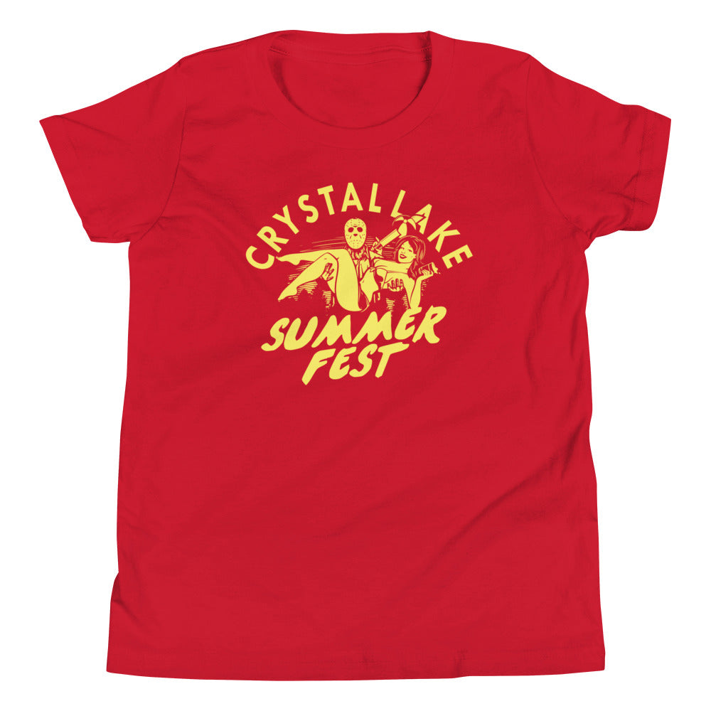 Crystal Lake Summer Fest Kid's - Adult & Kids T-Shirts, Sweatshirts & Hoodies apparel design preview 1