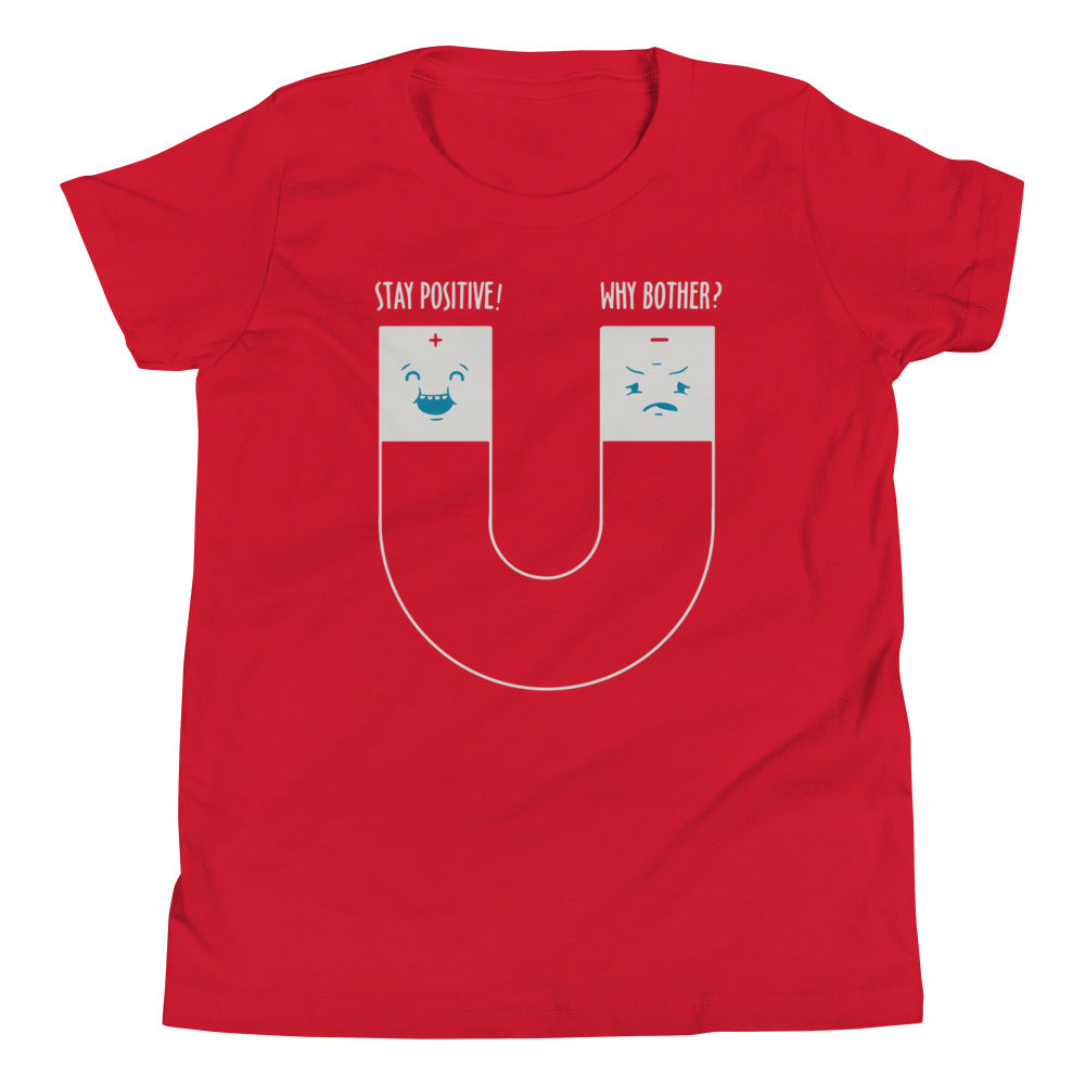 Stay Positive Kid's - Adult & Kids T-Shirts, Sweatshirts & Hoodies apparel design preview 1