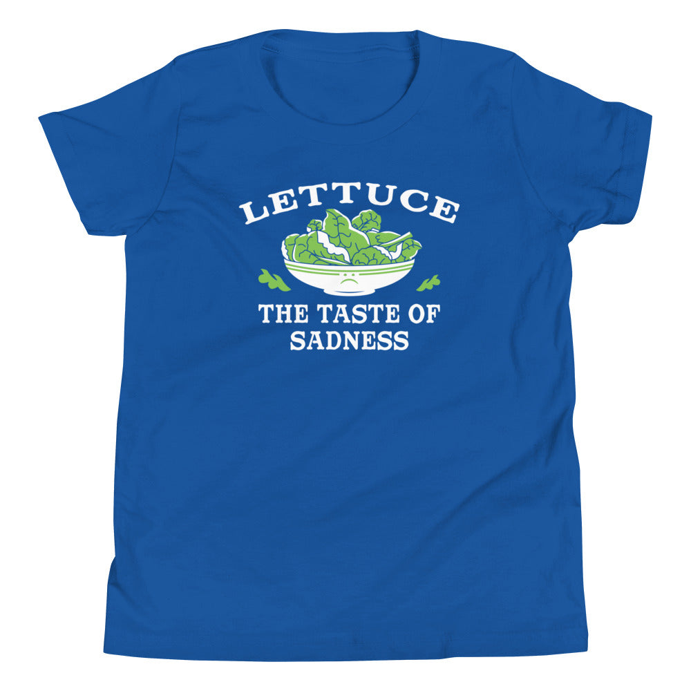 Lettuce, The Taste Of Sadness Kid's - Adult & Kids T-Shirts, Sweatshirts & Hoodies apparel design preview 1