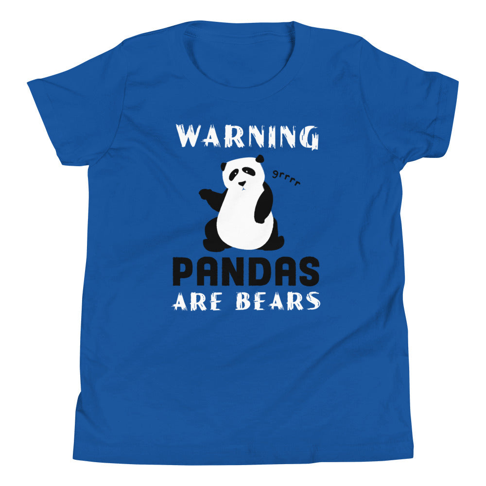Warning, Pandas Are Bears Kid's - Adult & Kids T-Shirts, Sweatshirts & Hoodies apparel design preview 1
