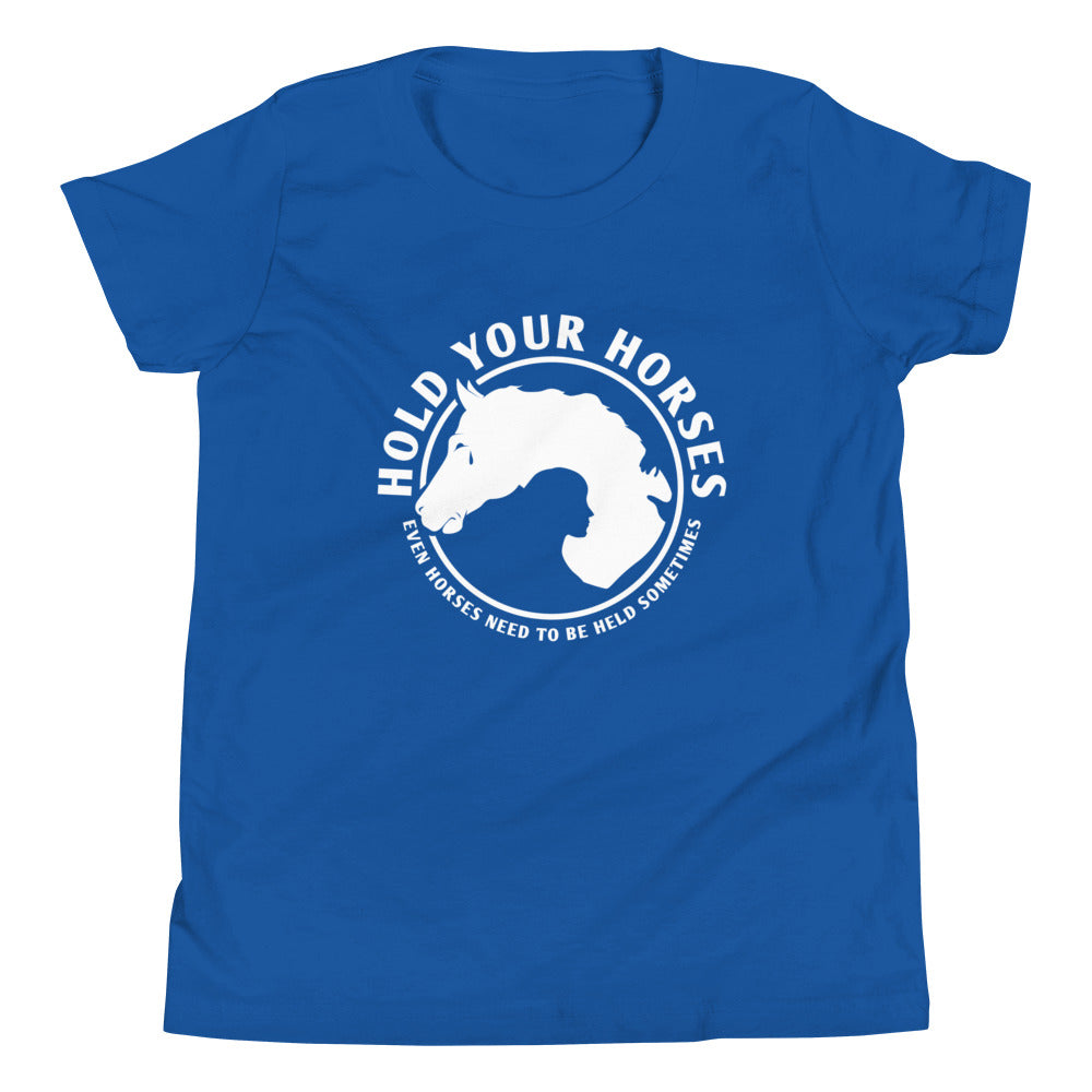 Hold Your Horses Kid's - Adult & Kids T-Shirts, Sweatshirts & Hoodies apparel design preview 1