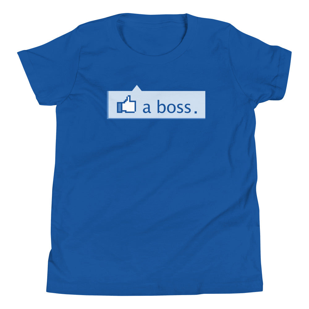 Like A Boss Thumbs Up Kid's - Adult & Kids T-Shirts, Sweatshirts & Hoodies apparel design preview 1