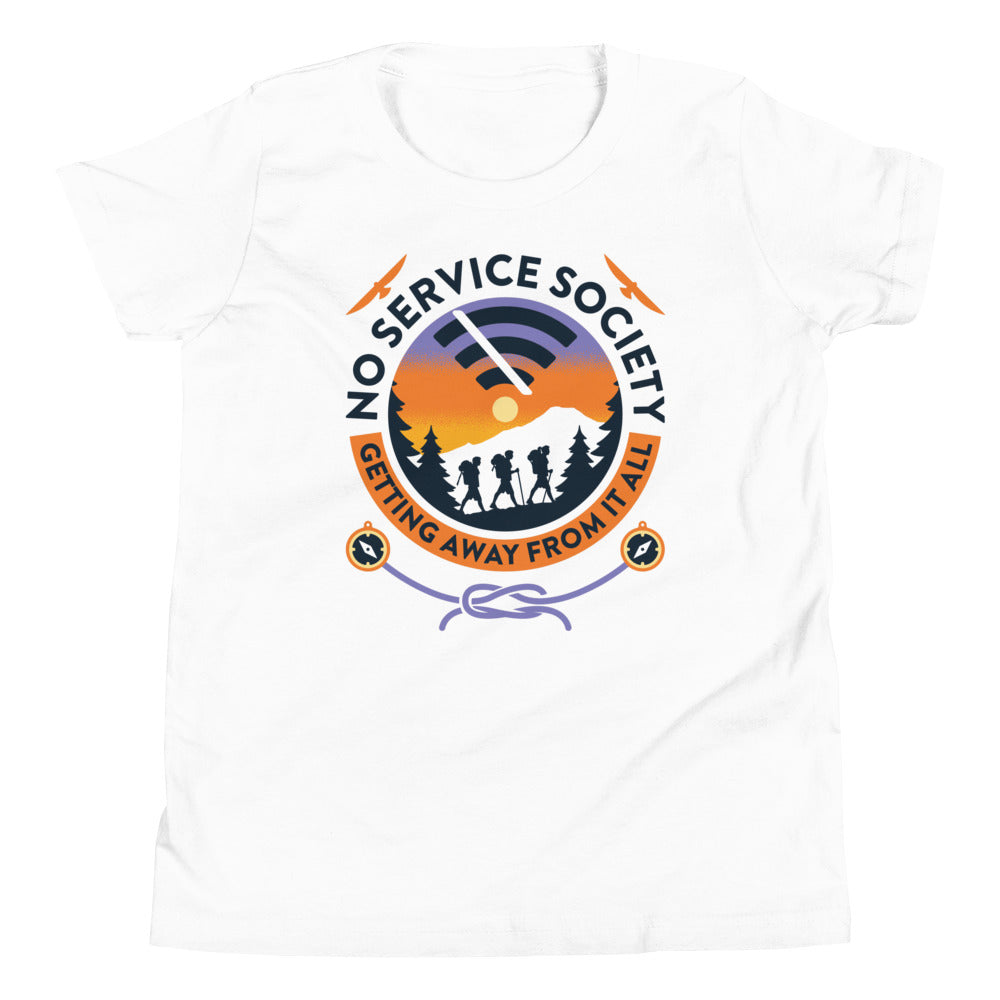 No Service Society Kid's - Adult & Kids T-Shirts, Sweatshirts & Hoodies apparel design preview 1