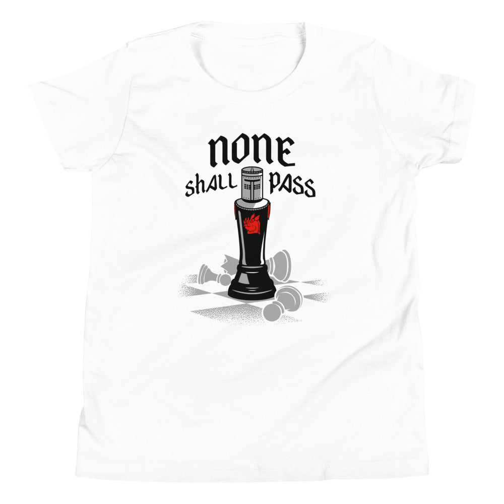 None Shall Pass Black Knight Kid's - Adult & Kids T-Shirts, Sweatshirts & Hoodies apparel design preview 1