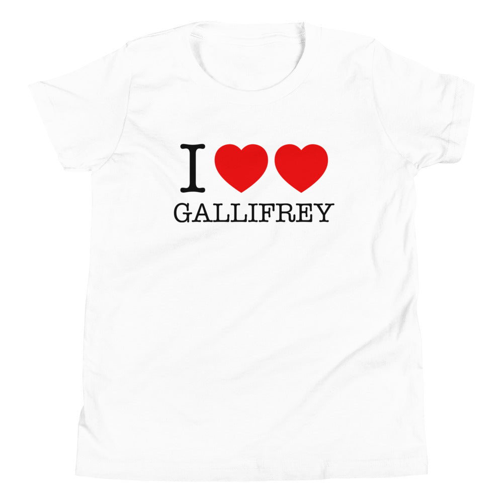 I Heart Gallifrey Kid's - Adult & Kids T-Shirts, Sweatshirts & Hoodies apparel design preview 1